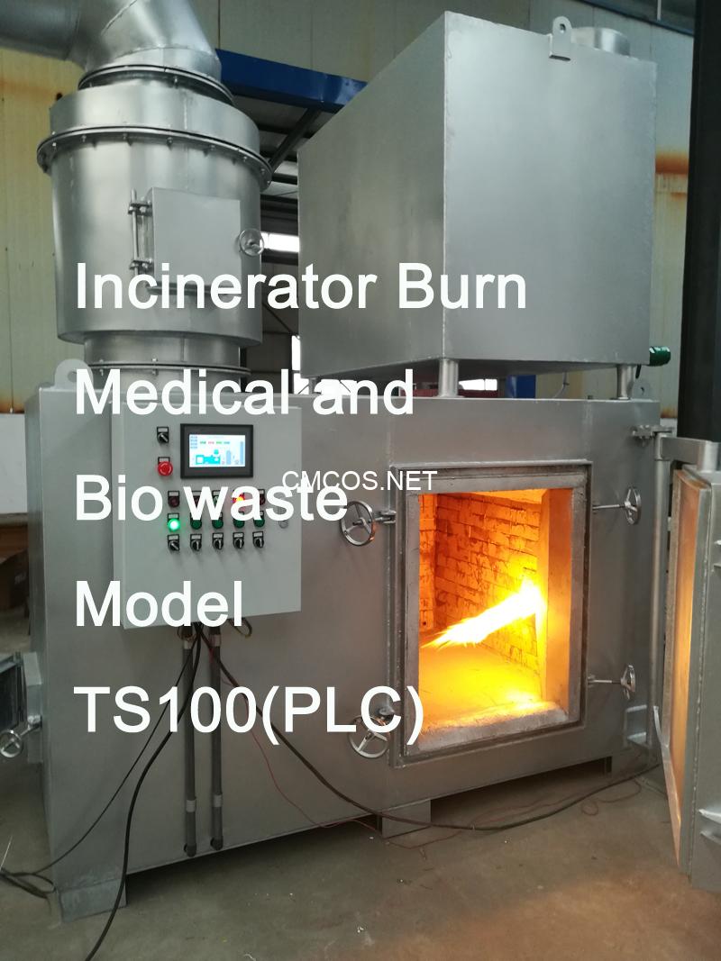 Incinerator burn medical and bio waste HICLOVER